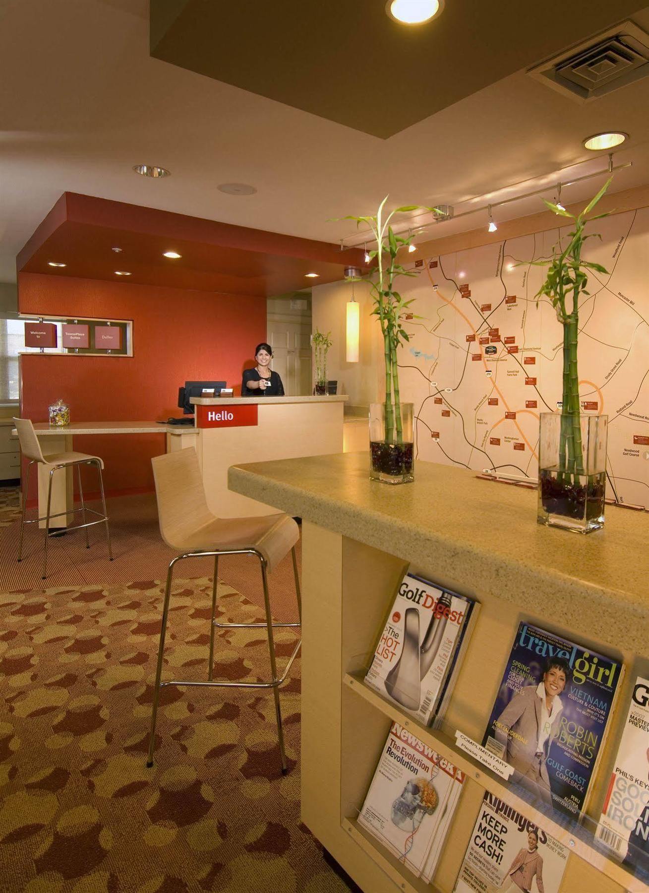 Towneplace Suites Dulles Airport Sterling Interiør bilde